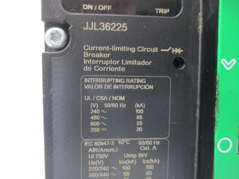 SCHNEIDER ELECTRIC JJL36225 SER. 1 600V 225A NSNP
