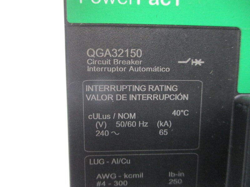 SCHNEIDER ELECTRIC QGA32150 SER. 2 240V 150A NSNP