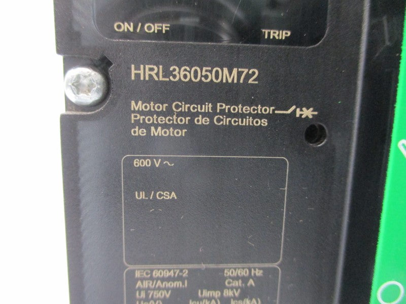 SCHNEIDER ELECTRIC HRL36050M72 SER. 1 600V 50A NSNP