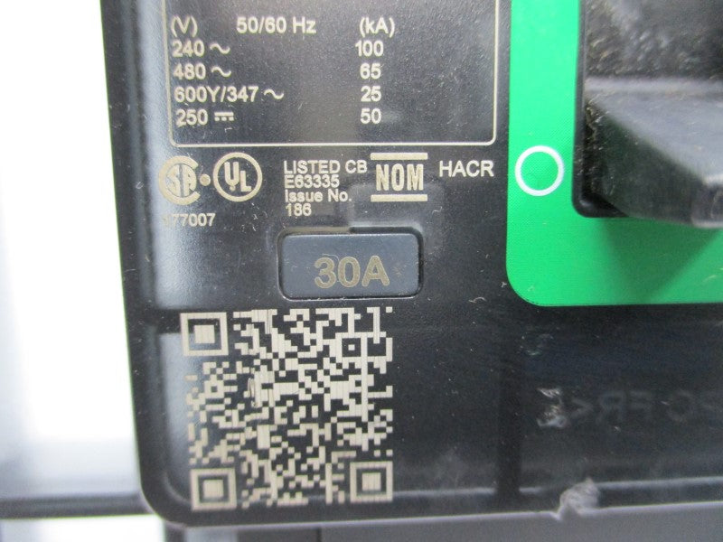 SCHNEIDER ELECTRIC BJA36030 480V 30A NSNP