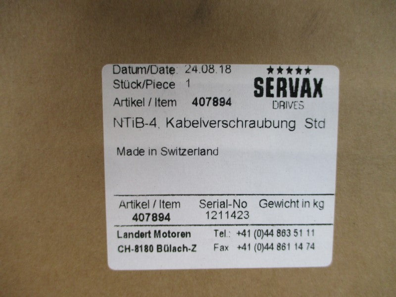 SERVAX NTIB-4 407894 230V 7.3A NSMP