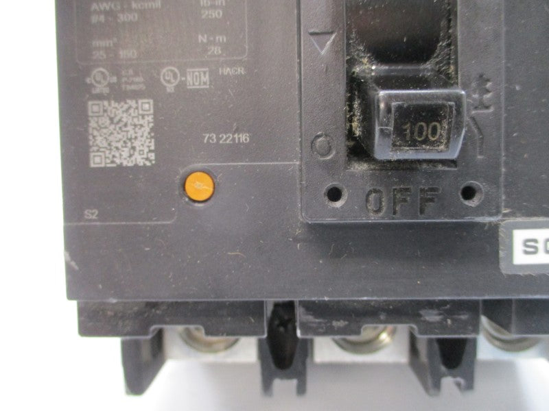 SCHNEDER ELECTRIC QGP32100TM SER. 2 240V 100A NSNP