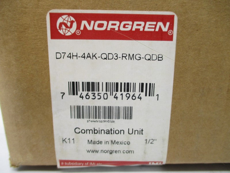 NORGREN D74H-4AK-QD3-RMG-QDB 1/8" NSMP