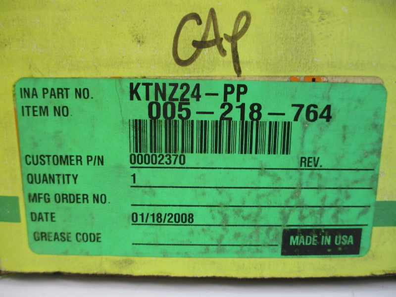 INA KTNZ24-PP 005-218-764 NSMP