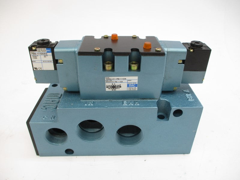 MAC 6633A-511-PM-111DA 110/120V 20-150PSI NSMP