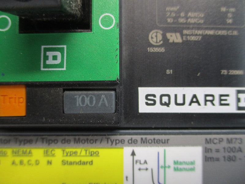 SCHNEIDER ELECTRIC HJL36100M73 SER. 1 600V 100A NSNP