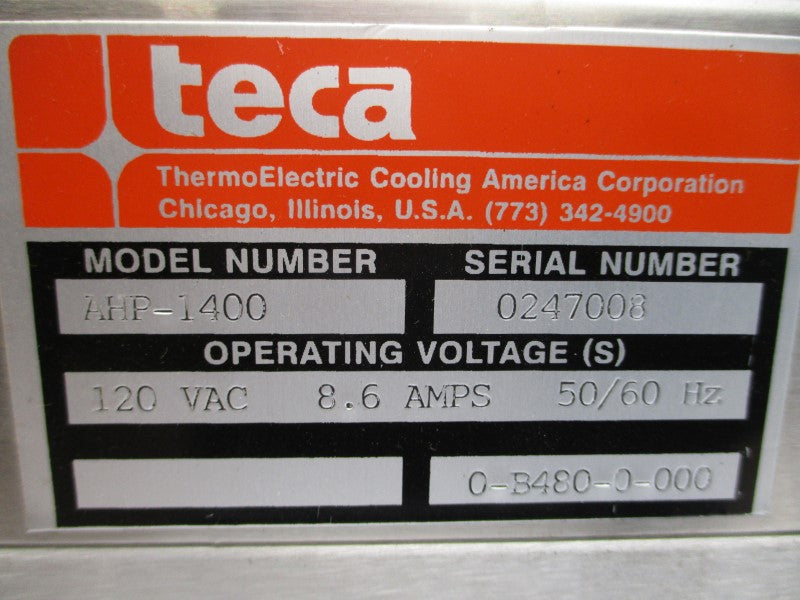 TECA AHP-1400 0-B480-0-000 120VAC 8.6A NSMP