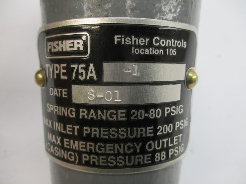 FISHER 75A-1 20-80PSI NSNP