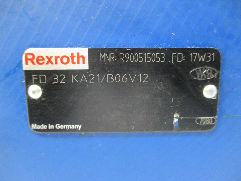 REXROTH R900515053 FD32KA21/B06V12 NSNP