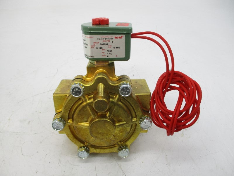ASCO 8210D022 110/120V 5-125PSI 1-1/2" NSMP