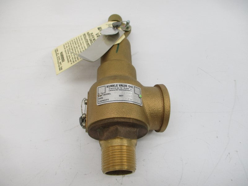 KUNKLE VALVE 6010FEV01-KM 203PSI 1" NSMP