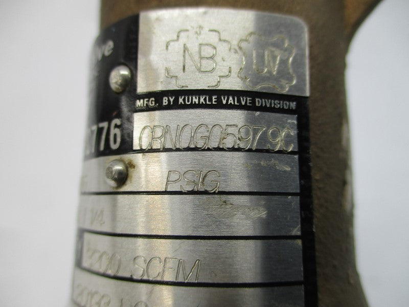CASH VALVE C776CRN0G05979C 400PSI 1"X1-1/4" UNMP