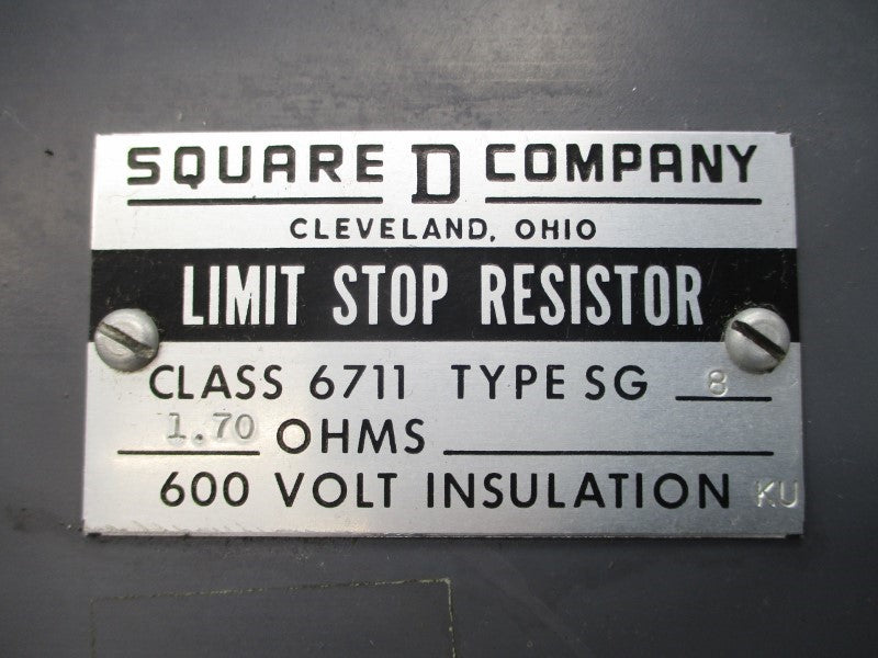 SQUARE D 6711SG8 600V NSNP