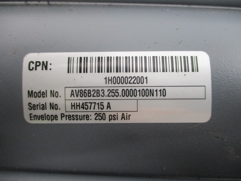 MILLER AV86B2B3.255.0000100N110 250PSI NSNP
