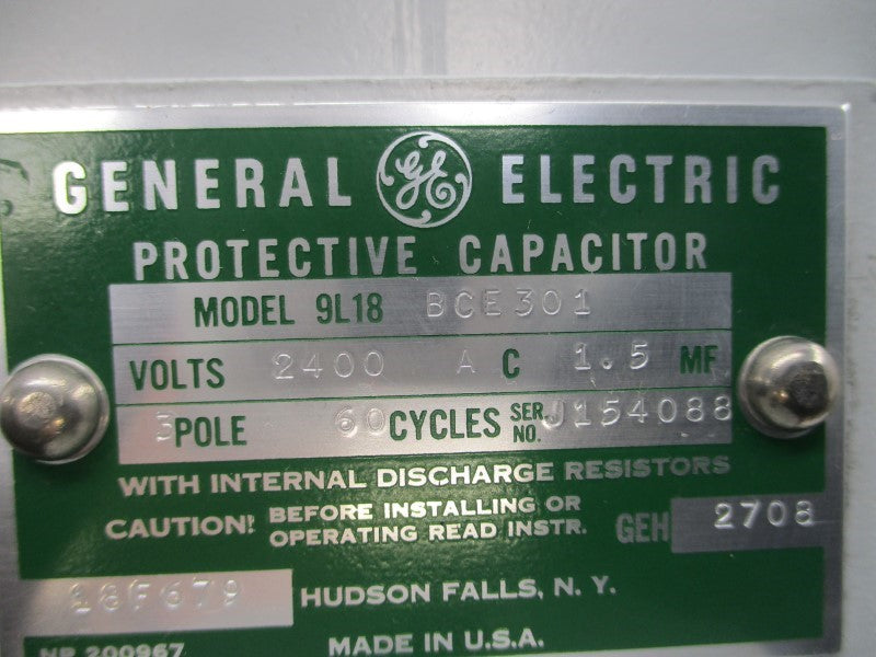 GENERAL ELECTRIC 9L18BCE301 2400VAC NSNP