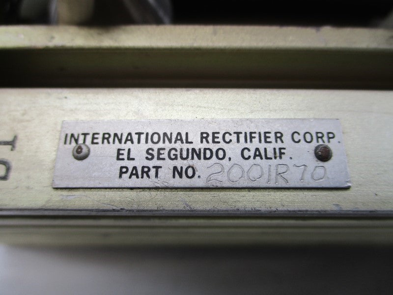 INTERNATIONAL RECTIFIER 2001R70 UNMP