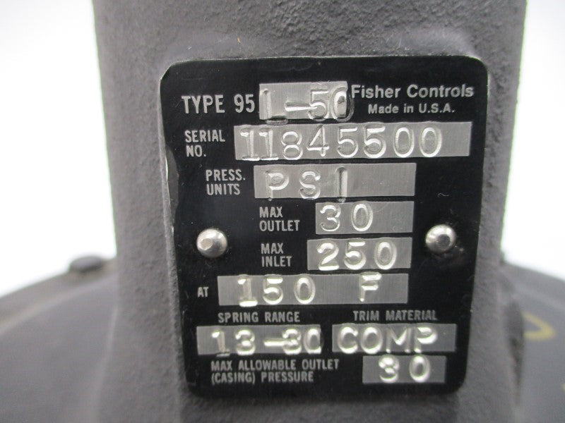 FISHER CONTROLS 95L-50 30-250PSI NSNP