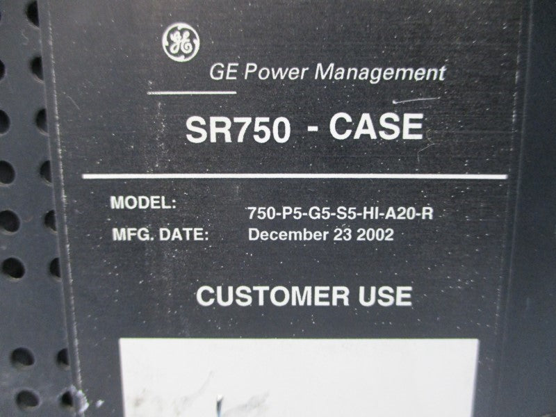 GENERAL ELECTRIC 750-P5-G5-S5-HI-A20-R NSNP