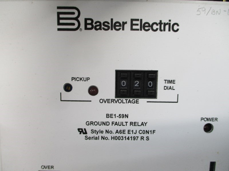BASLER ELECTRIC BE1-59N A6EE1JC0N1F NSNP