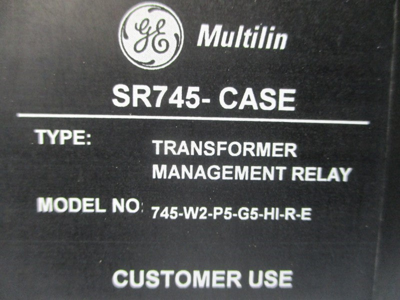 GENERAL ELECTRIC 745-W2-P5-G5-HI-R-E NSNP