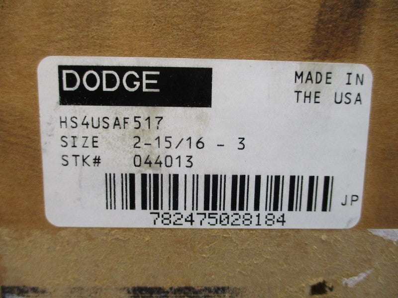 DODGE HS4USAF517 044013 2-15/16" NSMP