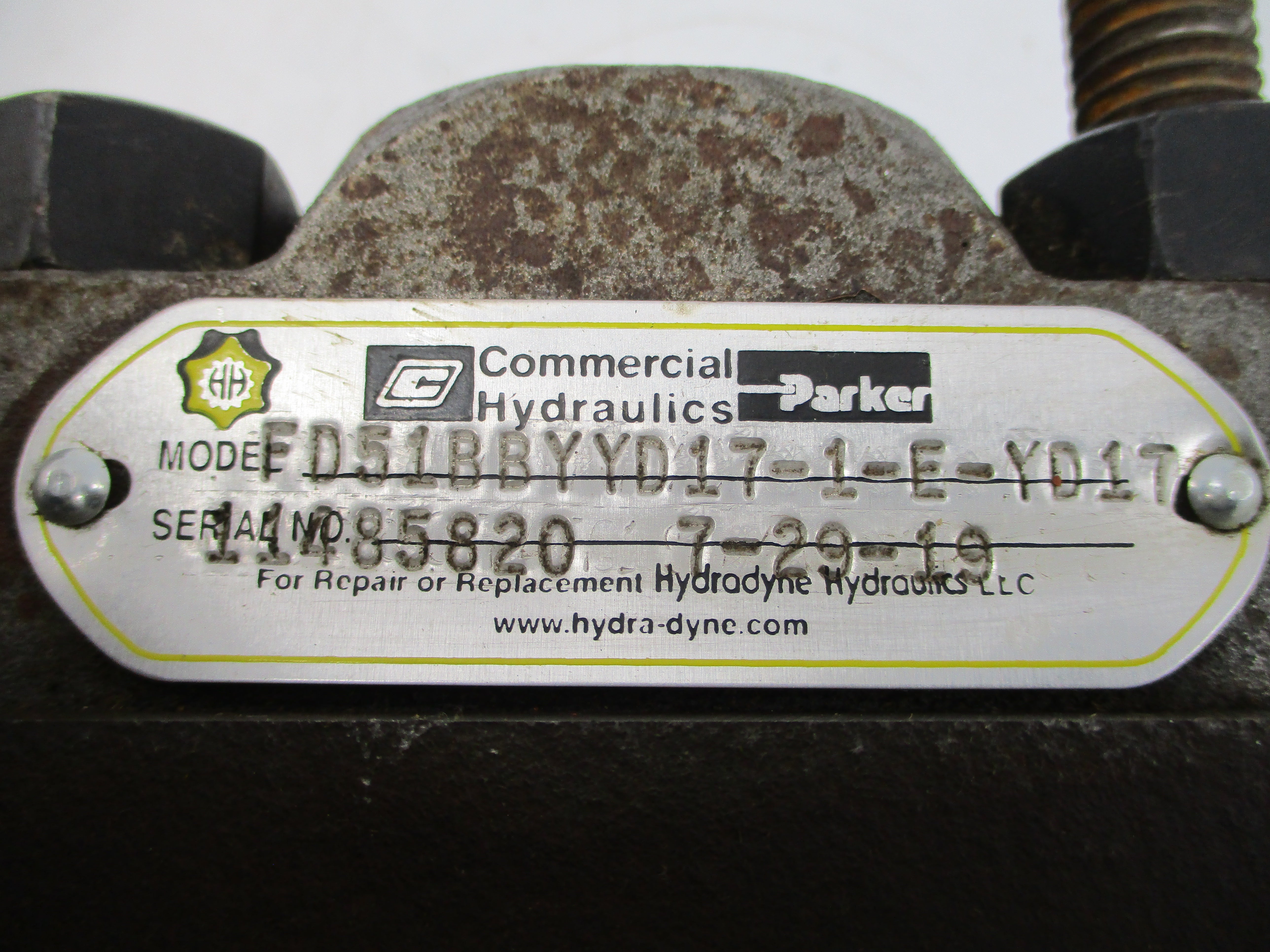 PARKER FD51BBYYD17-1-E-YD17 NSNP