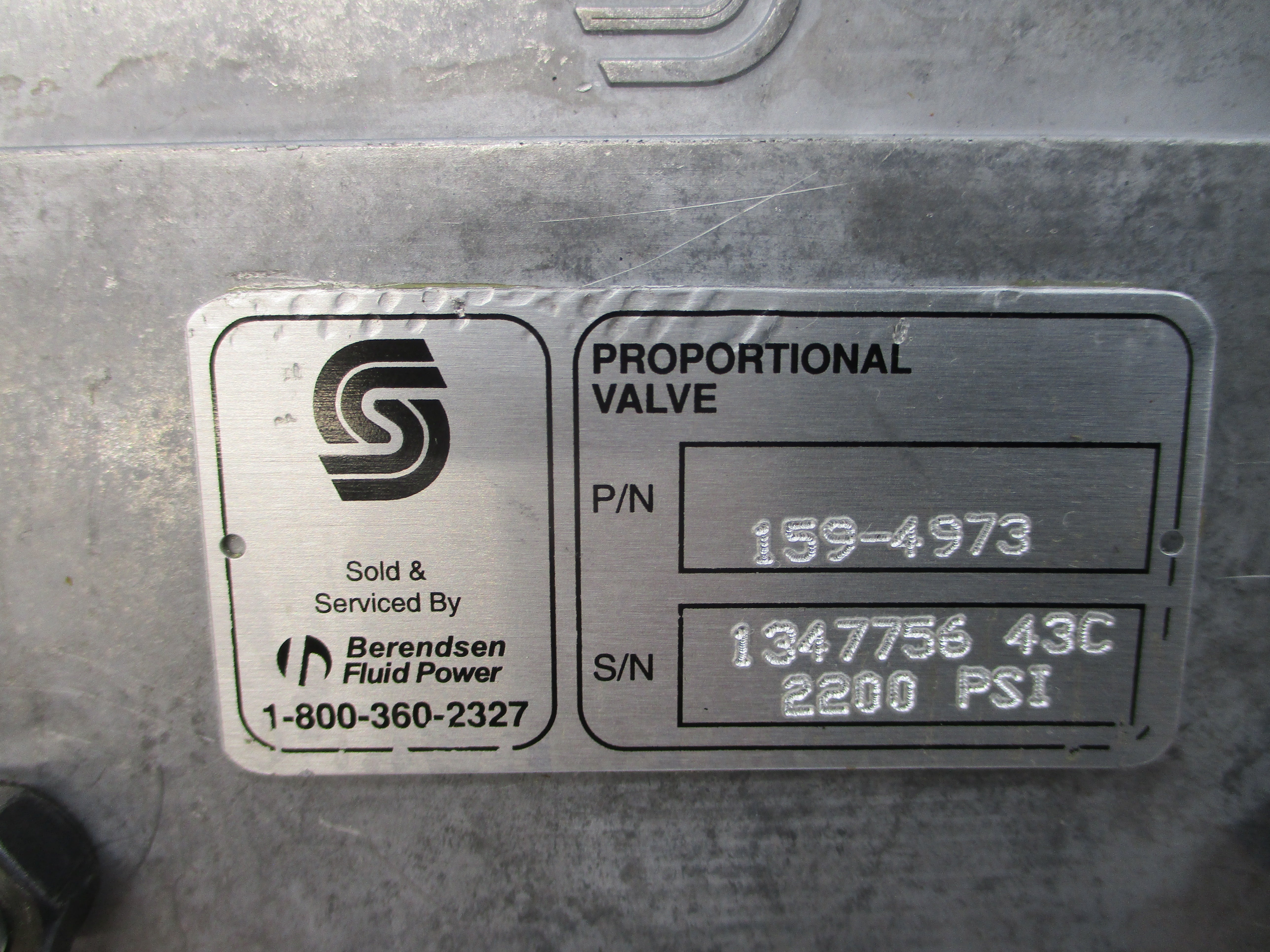 SAUER 159-4973 11-32VDC 2200PSI NSNP