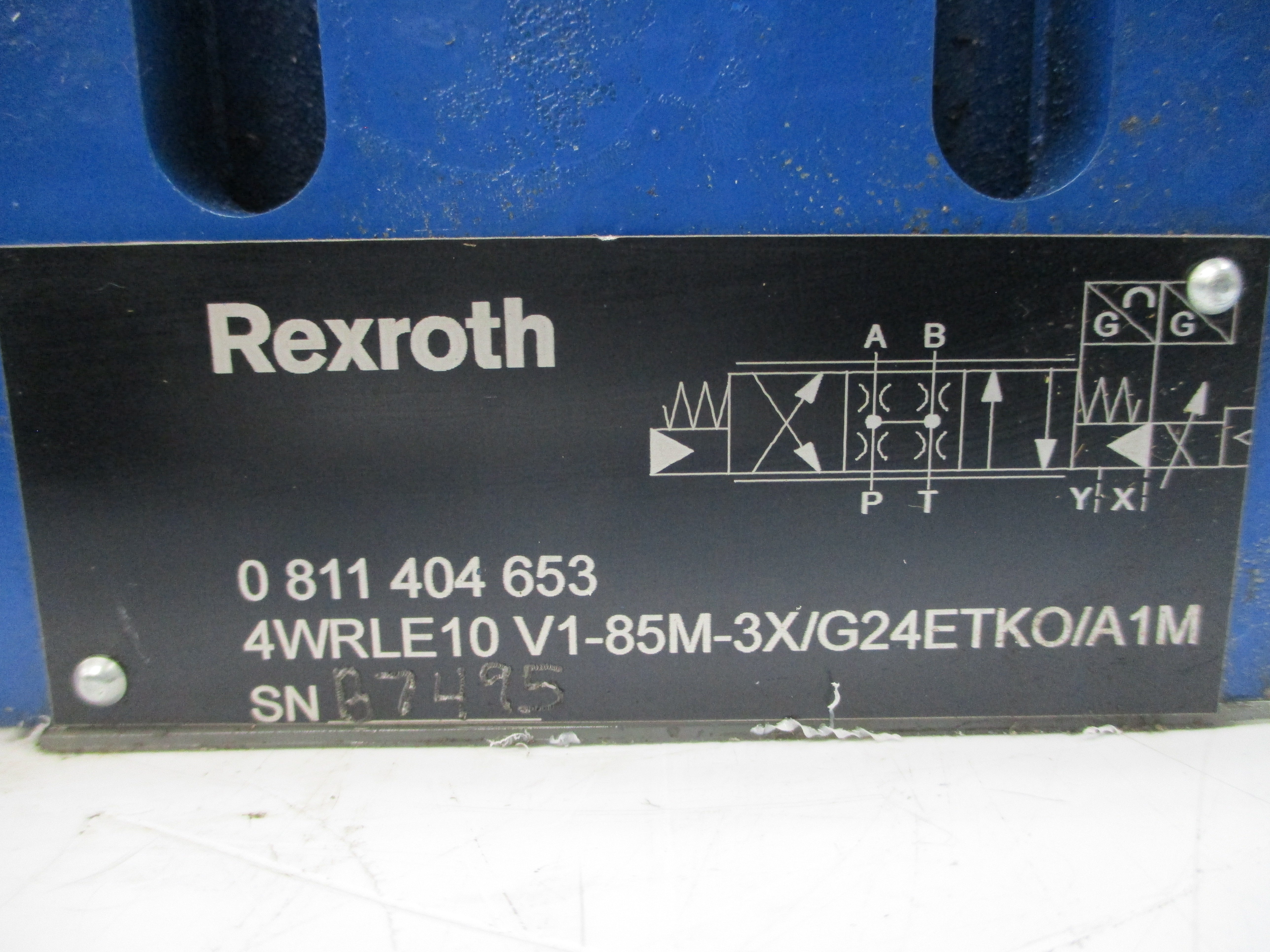REXROTH 0811404653 4WRLE10V1-85M-3X/G24ETKO/A1M 24V 2.5A NSNP