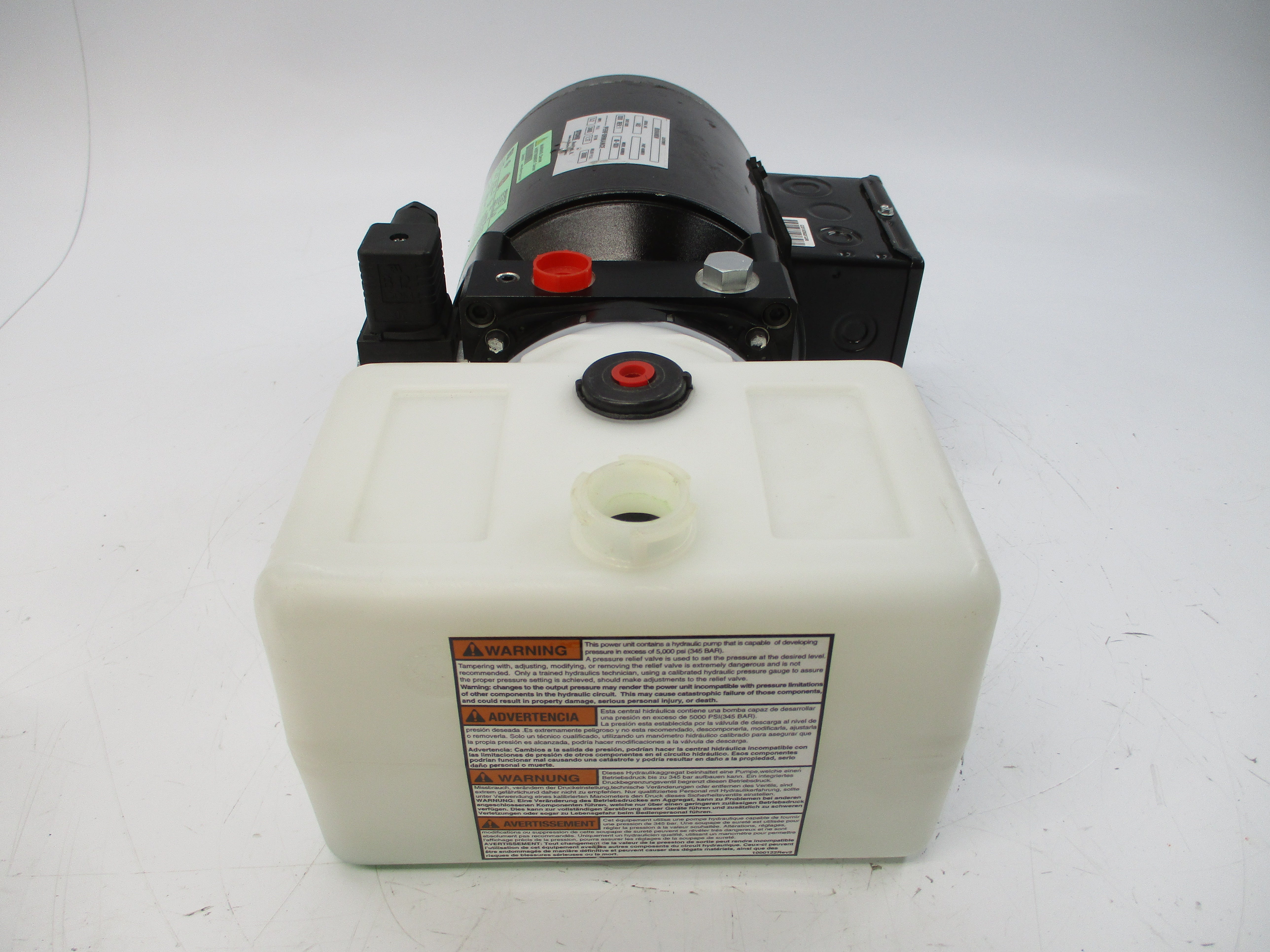 US MOTORS 3525-BC AD-10324 208-220/440V 4.0-4.3/2.2A 2400PSI REV. 1 NSNP