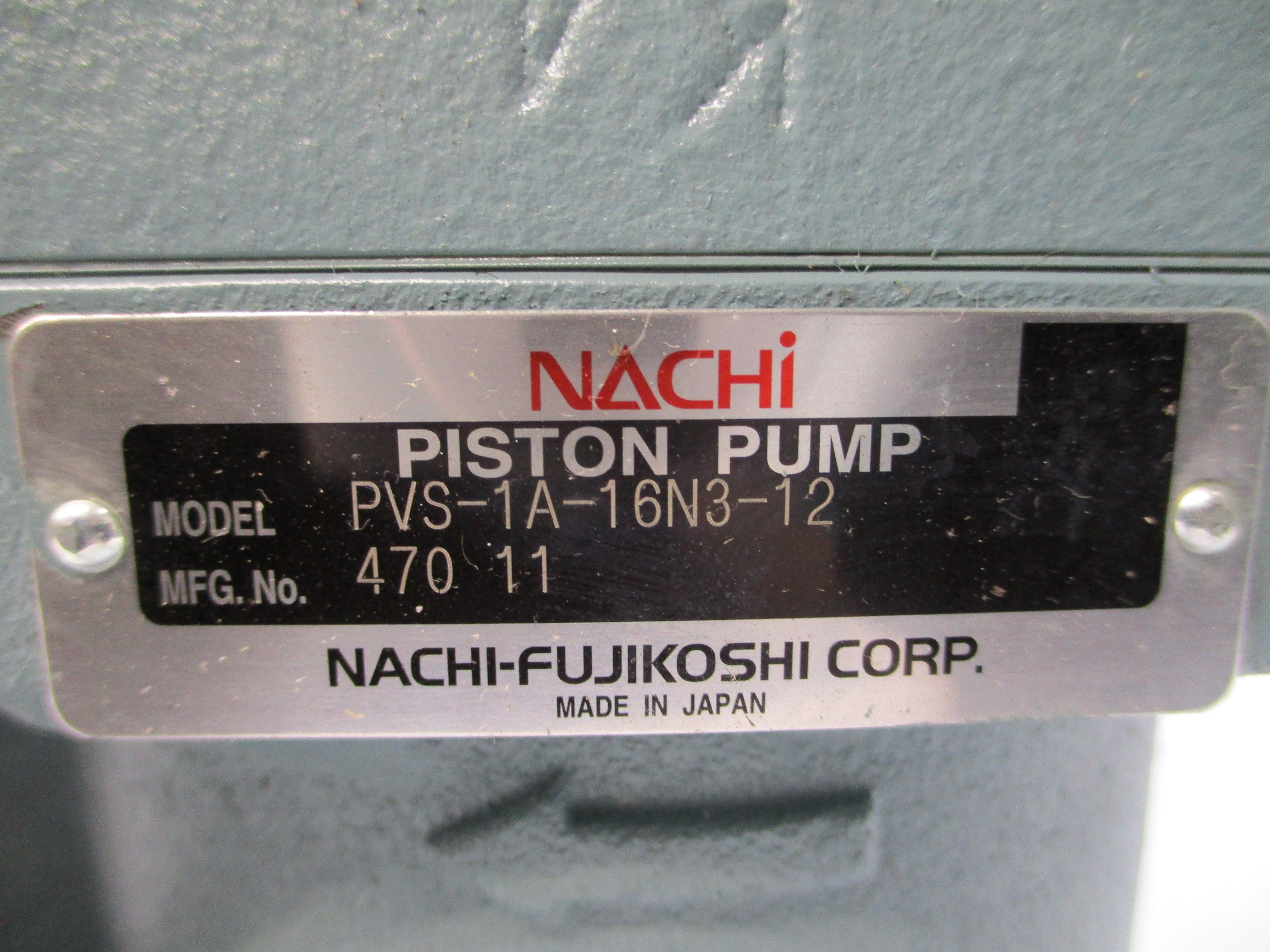 NACHI PVS-1A-16N3-12 NSNP