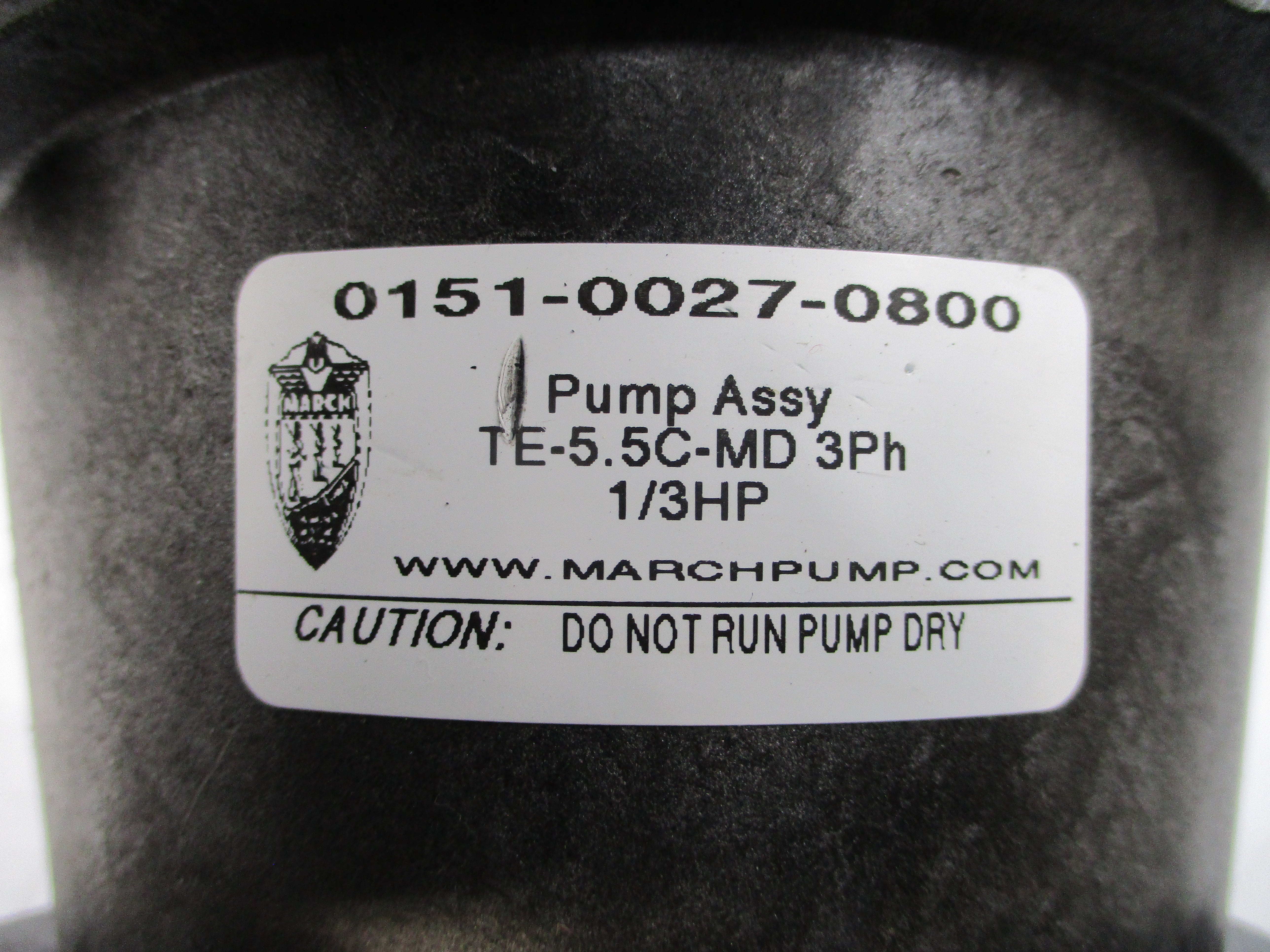 MARCH PUMP TE-5.5C-MD 0151-0039-1300 208-230/460V 1.30-1.18/0.590A NSNP