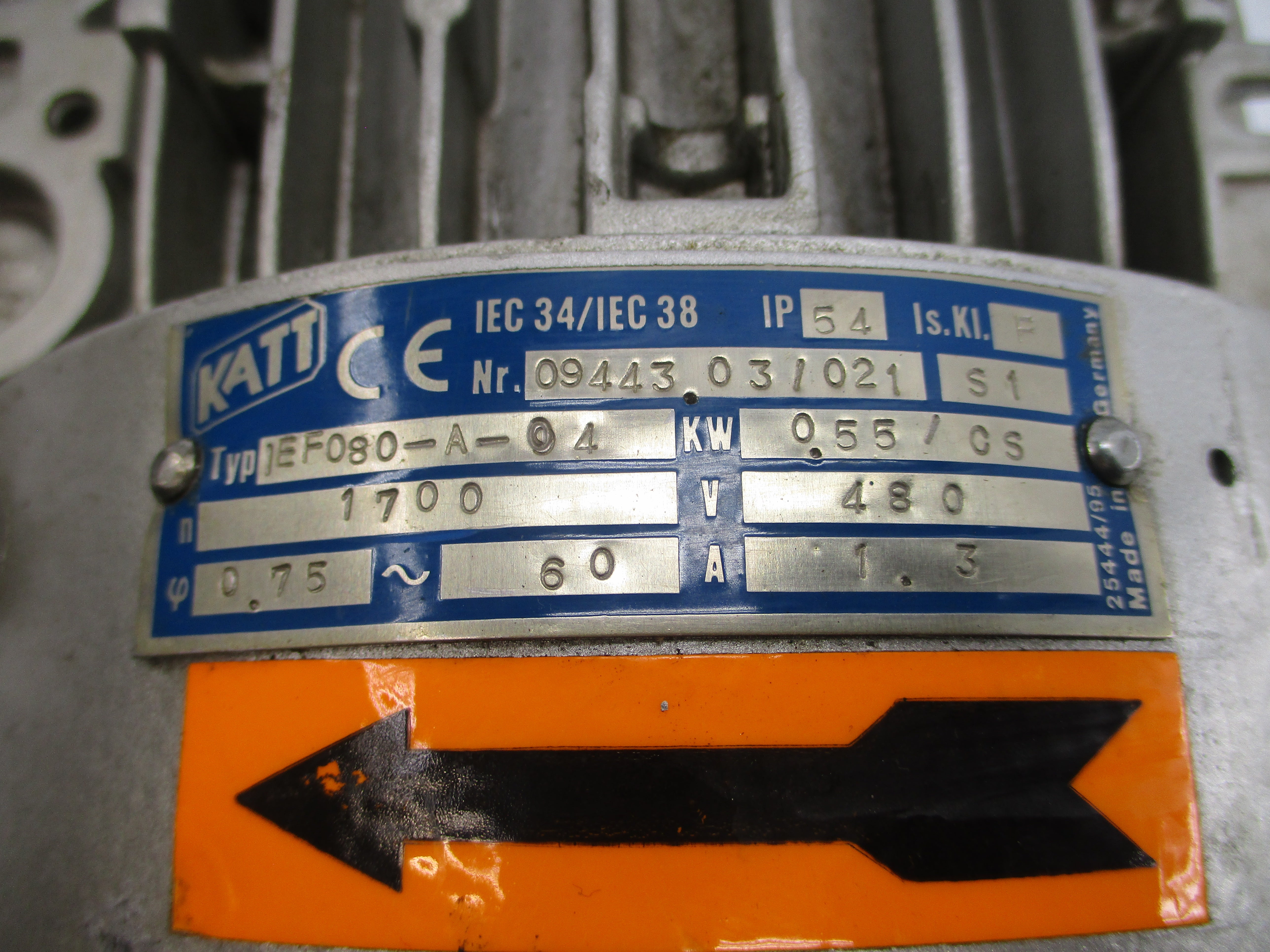 KATT IEF080-A-04 480V 1.3A NSNP