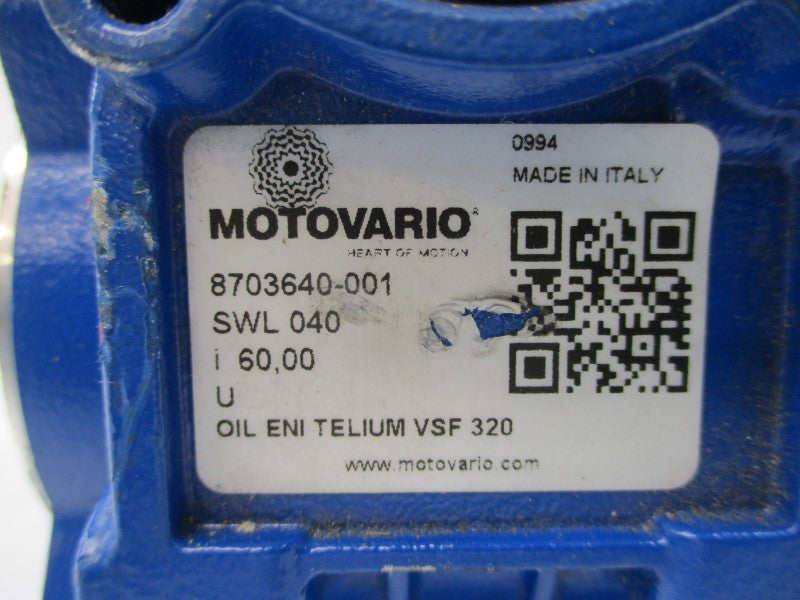 MOTOVARIO 8703640-001 SWL040 NSNP
