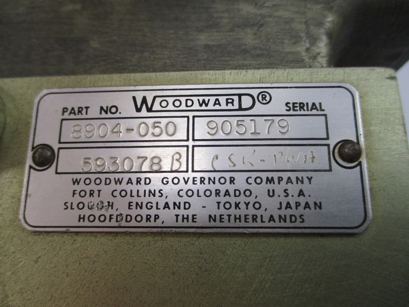 WOODWARD 8904-050 UNMP