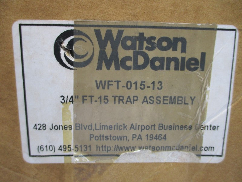 WATSON MCDANIEL WFT-015-13 FT-15 150PSI 3/4" NSMP