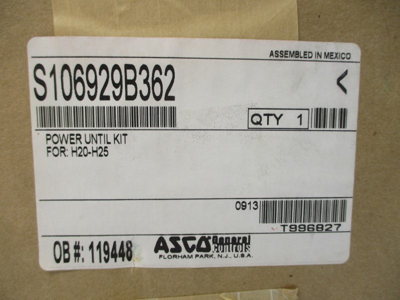 ASCO S106929B362 NSFS