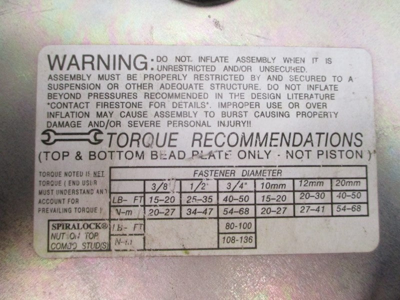 FIRESTONE W01-358-7184 NSNP