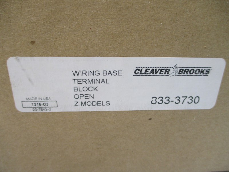 CLEAVER BROOKS 833-3730 NSFS