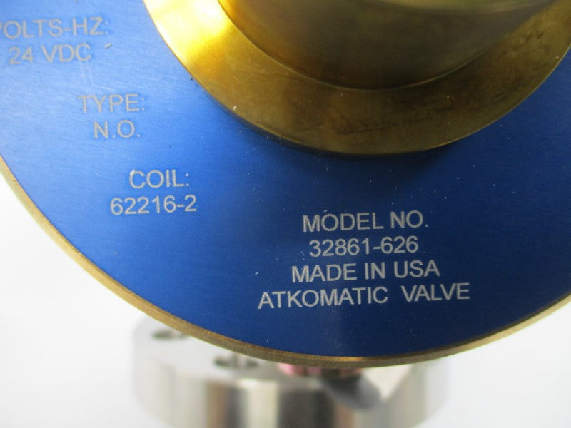 CIRCOR INSTRUMENTATION 32861-626 24VDC 48A 0-1095PSI 1-1/2" REV. D NSNP