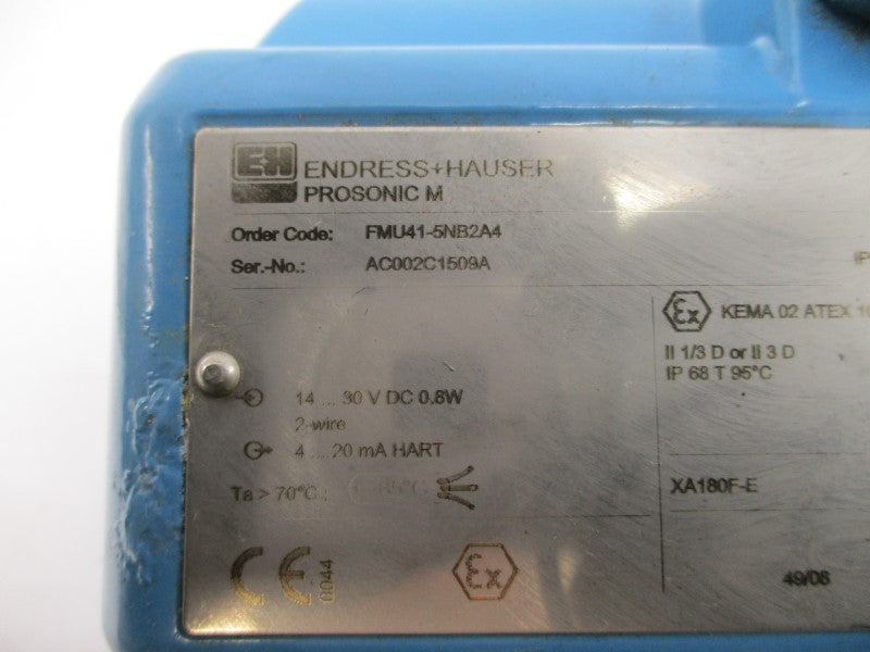 ENDRESS+HAUSER FMU41-5NB2A4 14-30VDC NSNP