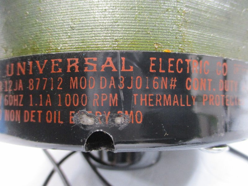 UNIVERSAL ELECTRIC DA3J016N# 208V 1.1A NSNP