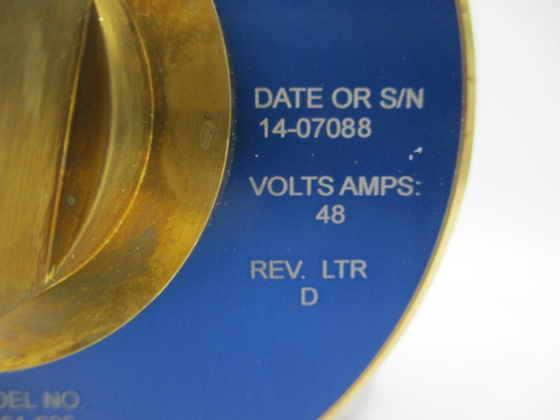 CIRCOR INSTRUMENTATION 32861-626 24VDC 48A 0-1095PSI 1-1/2" REV. D NSMP