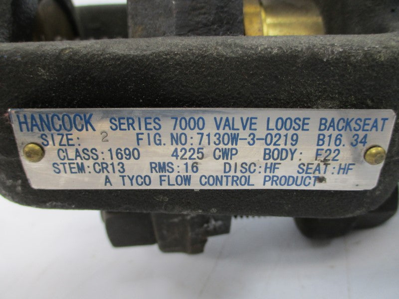 HANCOCK 7130W-3-0219 2" NSNP