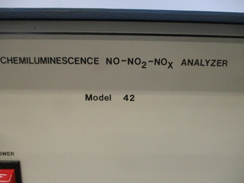 THERMO ENVIRONMENTAL INSTRUMENTS MODEL 42 115VAC UNMP