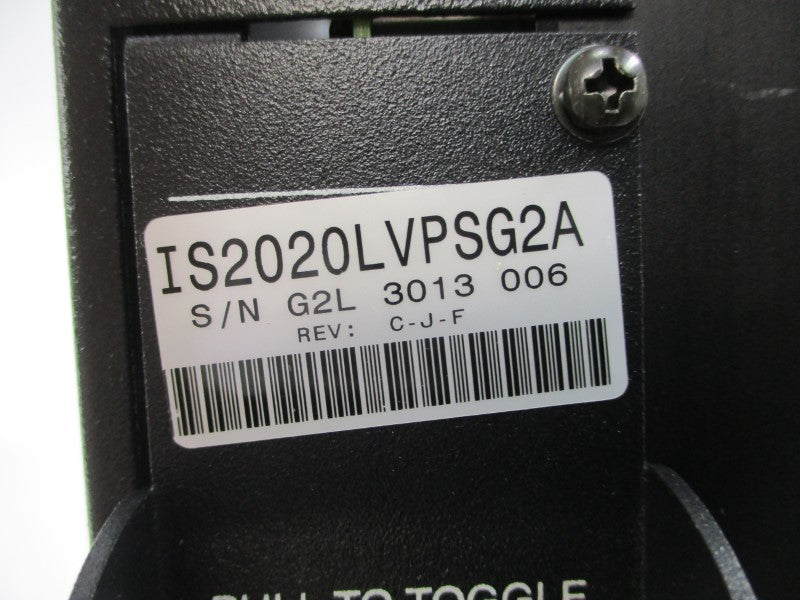 GENERAL ELECTRIC IS2020LVPSG2A REV. C-J-F NSNP
