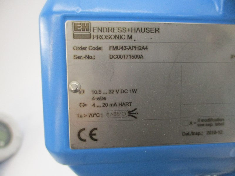 ENDRESS+HAUSER FMU43-APHA4 10.5-32VDC NSNP