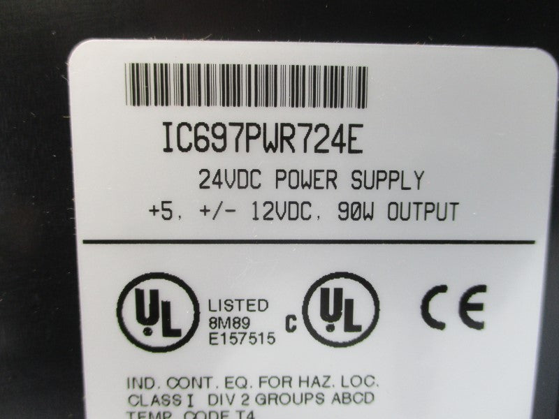 GE FANUC IC697PWR724E 24VDC NSMP