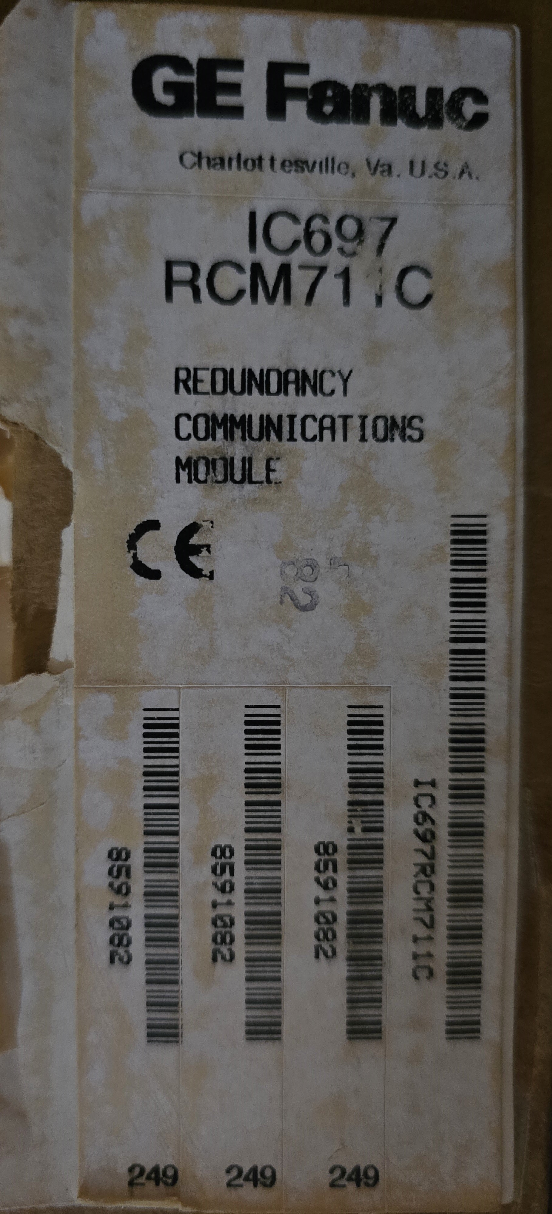 GE FANUC IC697RCM711C NSMP