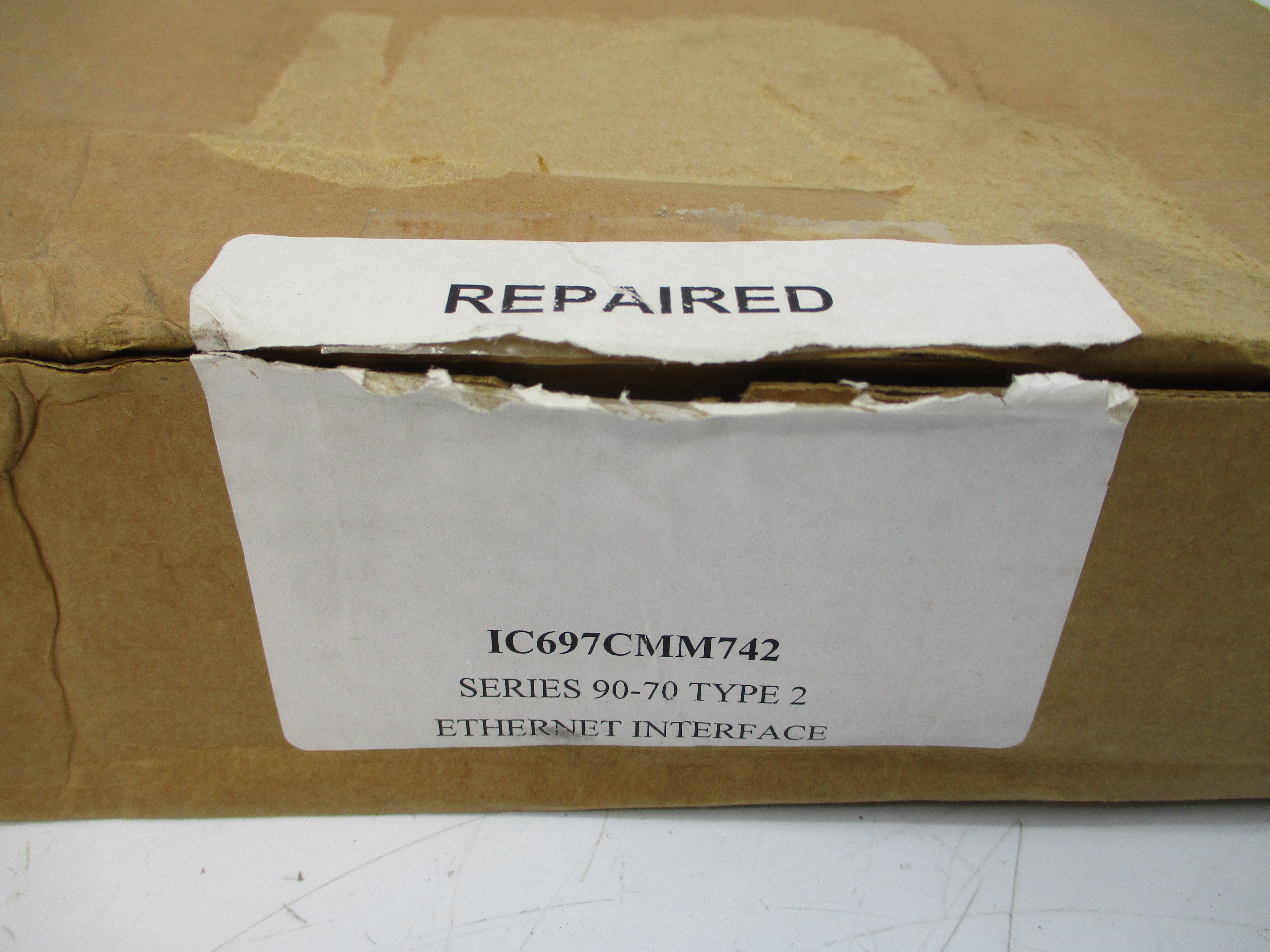 INDUSTRIAL MRO IC697CMM742-ML REMAN