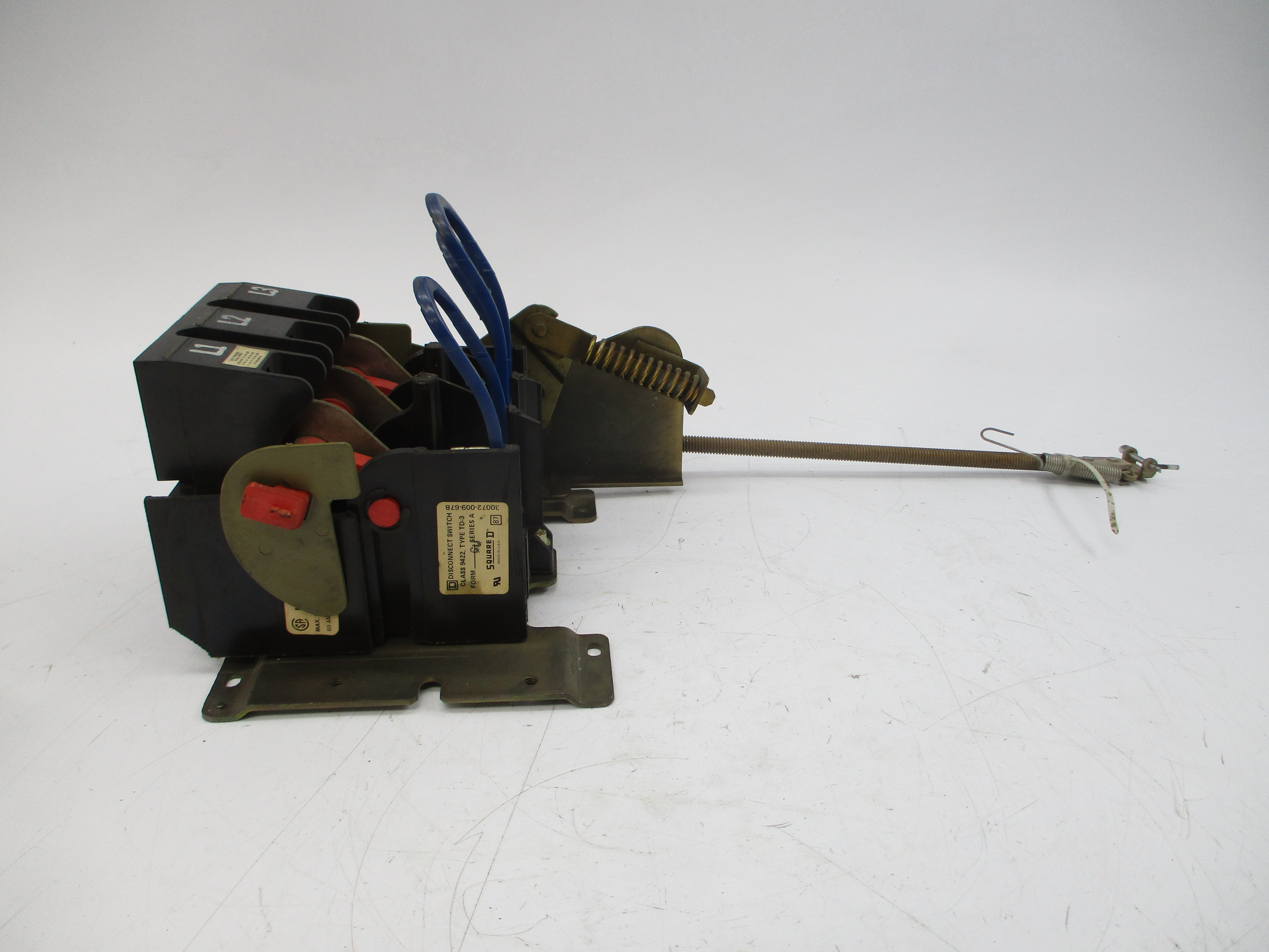SQUARE D 9422TD3 SER. A 600VAC 60A UNMP